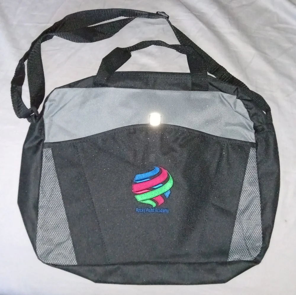 New Black & Grey Laptop Bag
